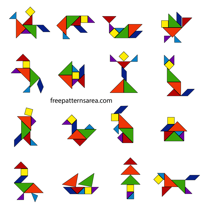 Tangram Puzzle Printable Free