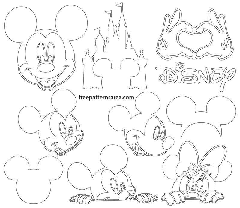 Free Free 202 Minnie Mouse Head Silhouette Svg Free SVG PNG EPS DXF File