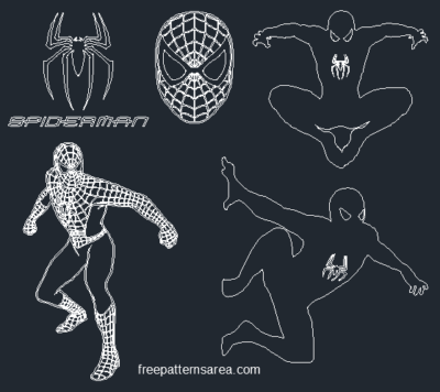 spiderman silhouette art