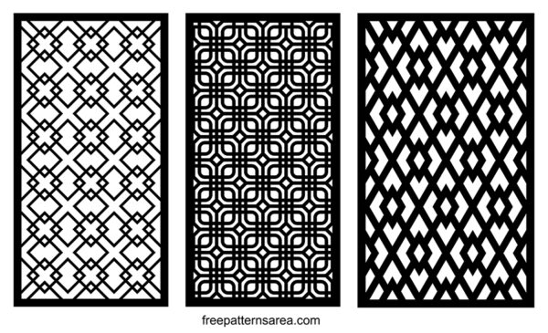 DWG & DXF Pattern Designs for CNC Cutting
